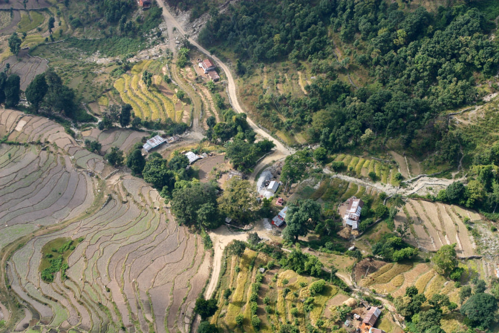 Microlight flight around Annapurna