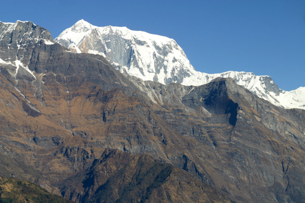 Microlight flight around Annapurna