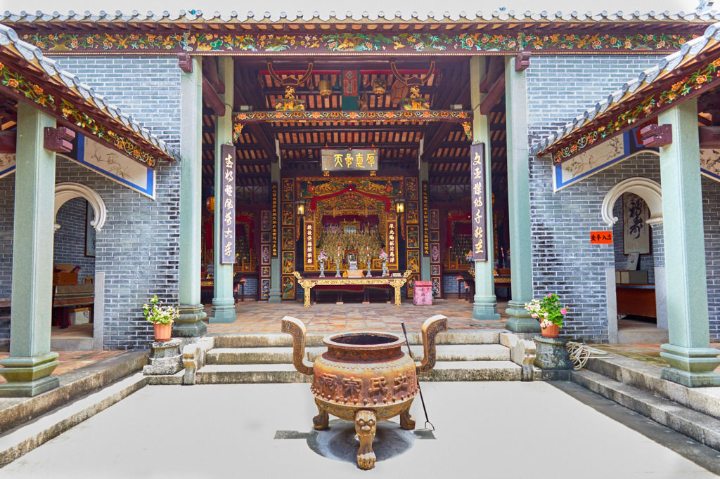 The Man ancestral hall at Tai Hang