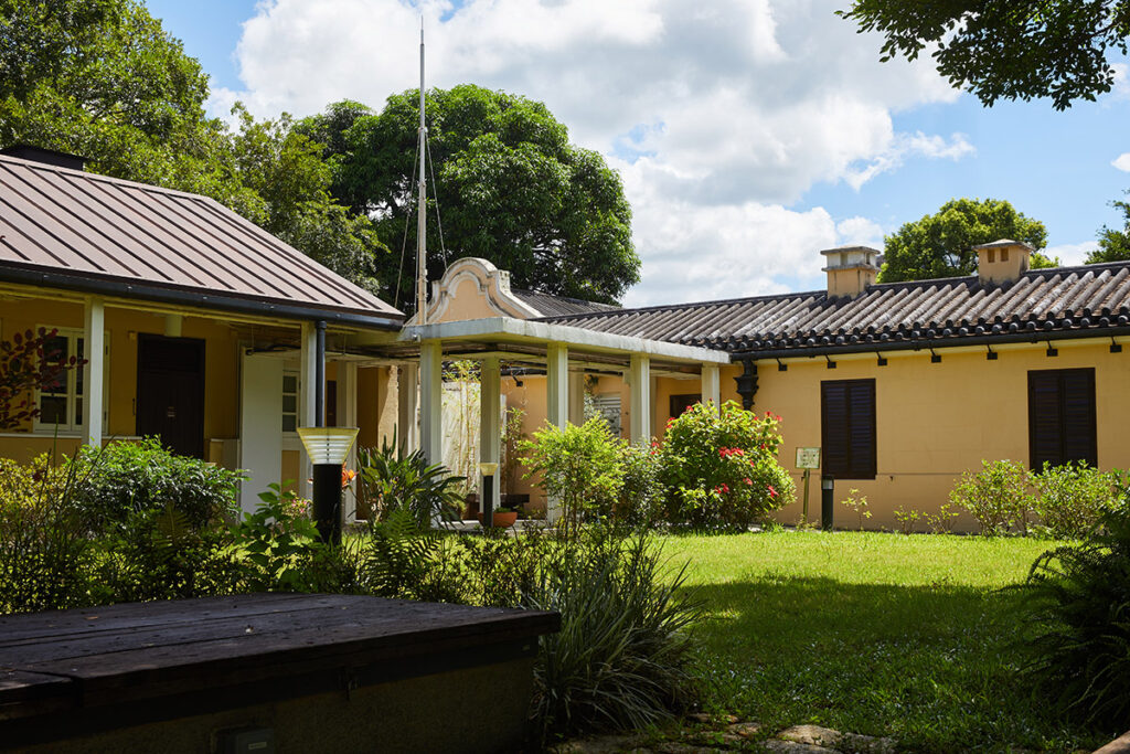 Part of the police museum at The Green Hub, Tai Po, Hong Kong