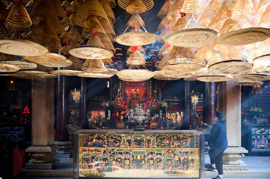 On the waterfront Tam Kung Temple